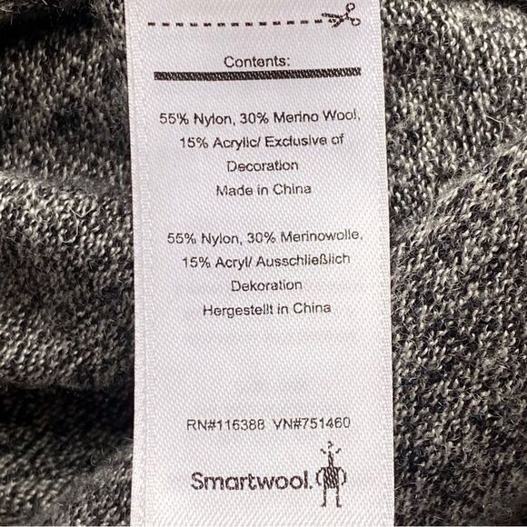 Smartwool Shadow Pine Marled Hooded Sweatshirt Size Medium - Picture 12 of 14